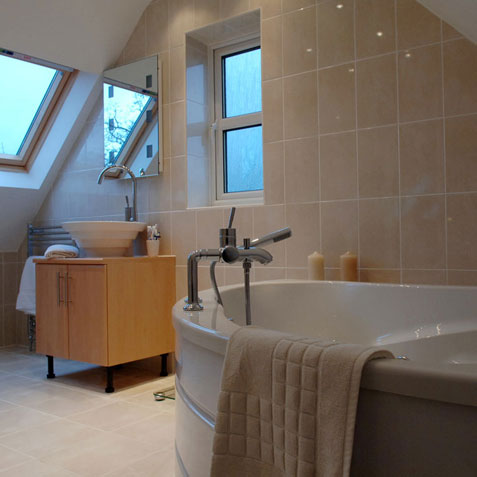 Loft conversion bathroom