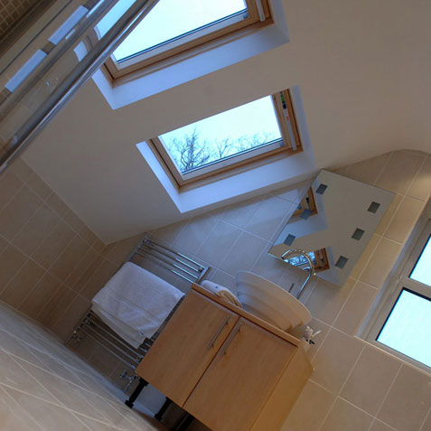 Loft conversion bathroom