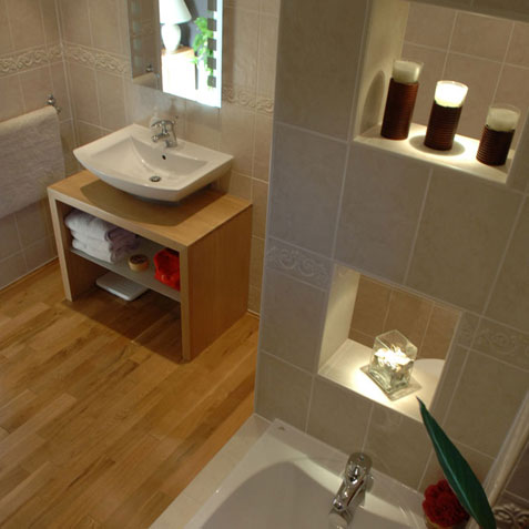 Loft conversion bathroom