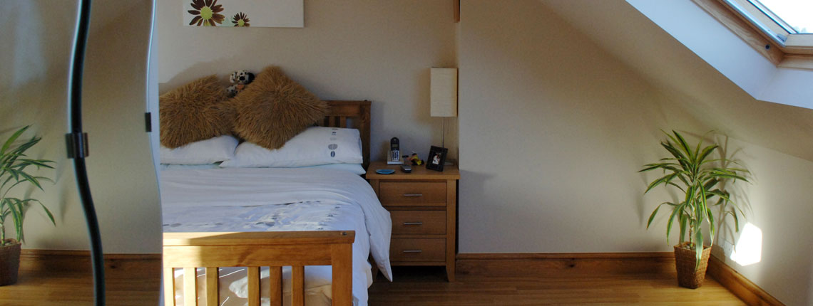 Loft conversion bedroom